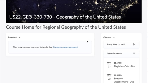 Thumbnail for GEO330: Assignment Tutorial (US22)