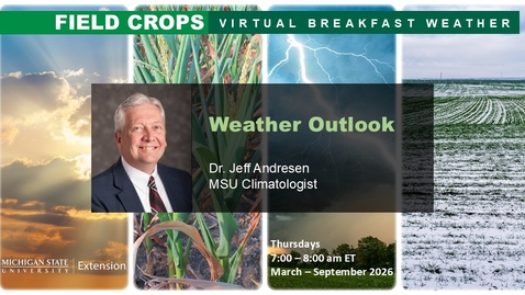 Thumbnail for Agricultural Weather Outlook for June 4, 2026