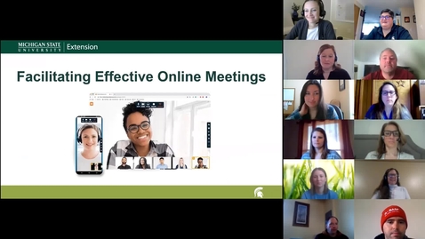Thumbnail for Effective Online Meetings Webinar