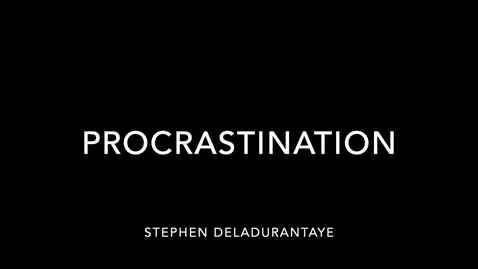Thumbnail for Procrastination