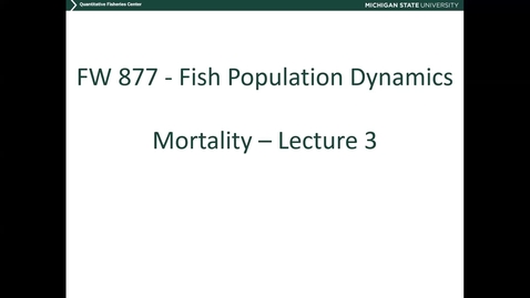 Thumbnail for Mar 9, 2026: Fish Population Dynamics