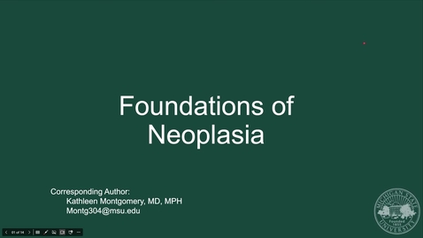 Thumbnail for PLM - Introduction to Neoplasia