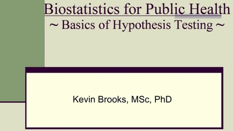 Thumbnail for HM802 sec730 BasicsHypothesisTestCh9