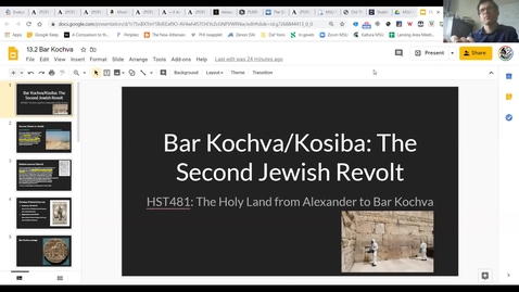 Thumbnail for Lecture 13.2 Bar Kochva