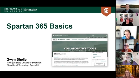 Thumbnail for Support Staff Training Series: Spartan 365 - Microsoft Apps with Gwyn Shelle
