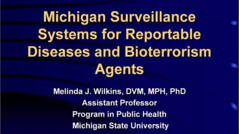 Thumbnail for HM803 Surveillance Systems