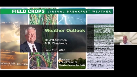 Thumbnail for Agricultural Weather Outlook for June 11, 2026