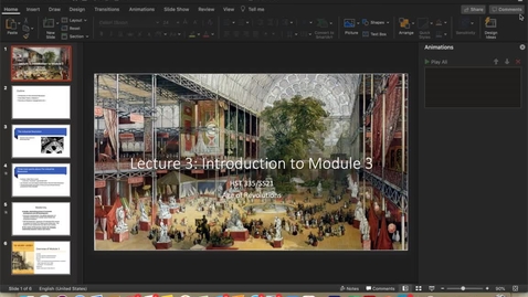 Thumbnail for Lecture 3 - Overview of Module 3