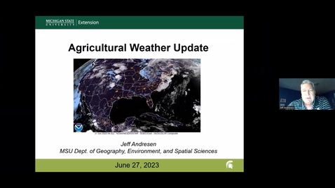 Thumbnail for Agricultural Weather Update - June 27, 2023