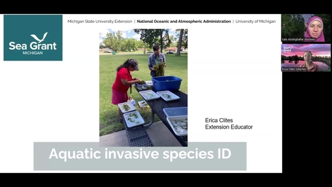 Thumbnail for 2025 Credit Clinic December 3_Erica Clites_Aquatic invasives identification