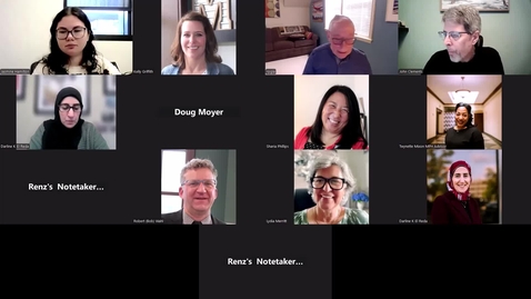 Thumbnail for MPH Curriculum Committee Meeting 12.2.2025