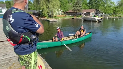 Thumbnail for canoe spins using pry strokes