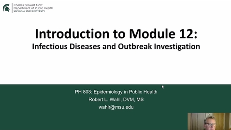 Thumbnail for PH 803 Module 12 Introduction