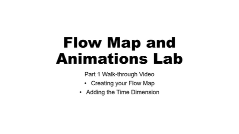 Thumbnail for GTIM: Flow Map and Animations, Parts 1-2 (creating the map)