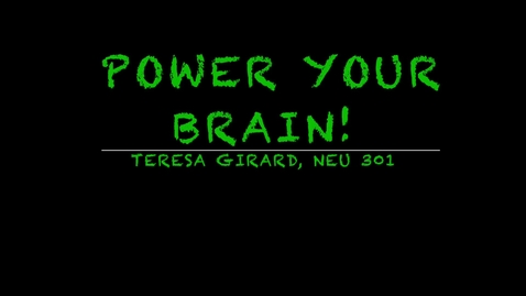 Thumbnail for Power Your Brain!