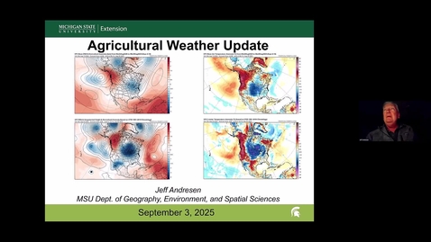 Thumbnail for Agricultural Weather Update - September 3, 2025