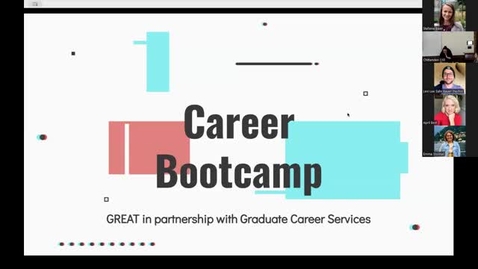 Thumbnail for Career Bootcamp: Landing Your Academic Position