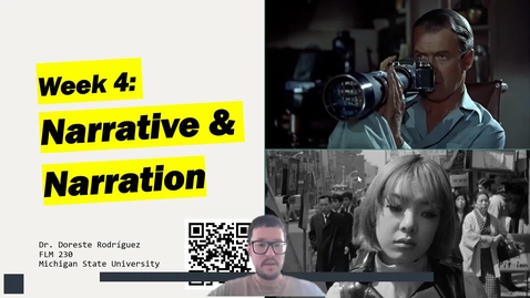 Thumbnail for Week 4: Narrative and Narration