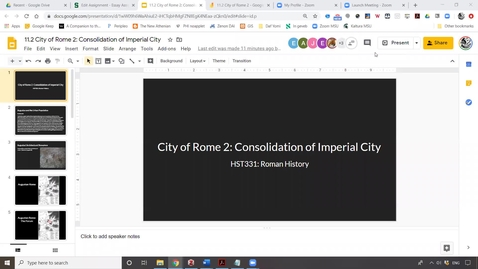 Thumbnail for Lecture 11.2 City of Rome 2: Consolidation of Imperial City