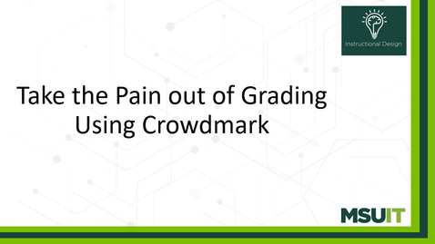 Thumbnail for Take the Pain Out of Grading Using Crowdmark