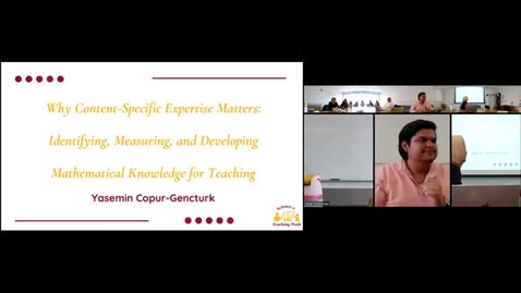 Thumbnail for 2026-03-19 Copur-Gencturk Math Ed Colloquium