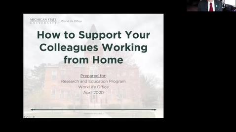 Thumbnail for How to Support Your Colleagues Working from Home 