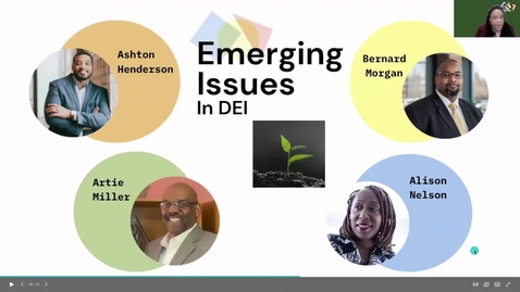 Thumbnail for ANDIE 2022 - Emerging Issues in DEI  (Part 4/6)