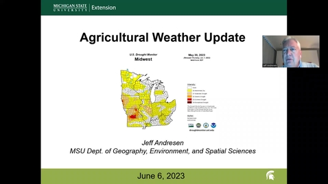Thumbnail for Agricultural Weather Update - June 6, 2023
