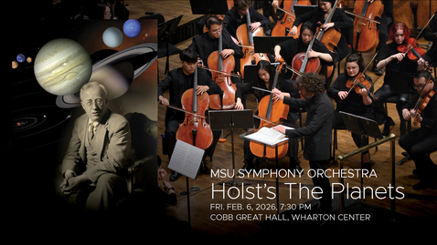 Thumbnail for Symphony Orchestra: Holst’s The Planets | February 6, 2026