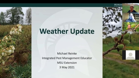 Thumbnail for SW Michigan Extension Fruit Update May 4, 2021