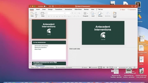 Thumbnail for CEP 844: Week 8