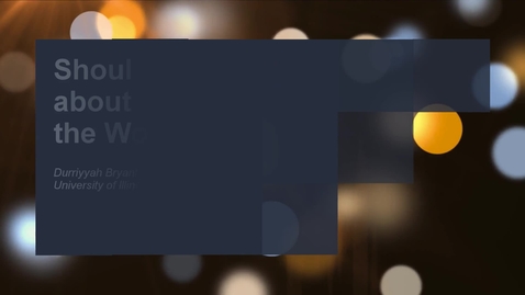 Thumbnail for NCLC 2018 - Should I Talk about Race in the Workplace