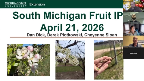 Thumbnail for South Michigan Fruit IPM Update April 21, 2026