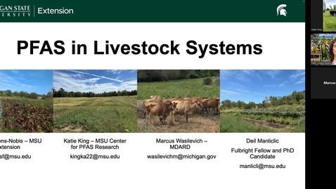 Thumbnail for PFAS in Livestock 2026