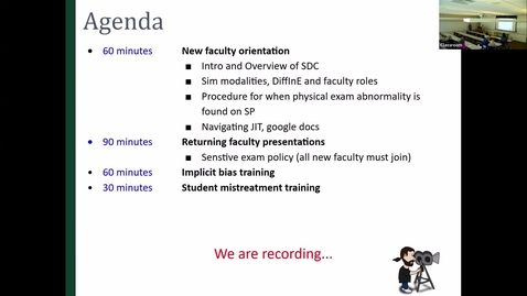 Thumbnail for AY 26-27: M2 Simulation Faculty Orientation
