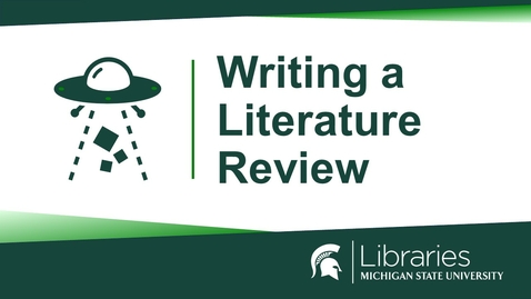 Thumbnail for Introduction to Literature Reviews