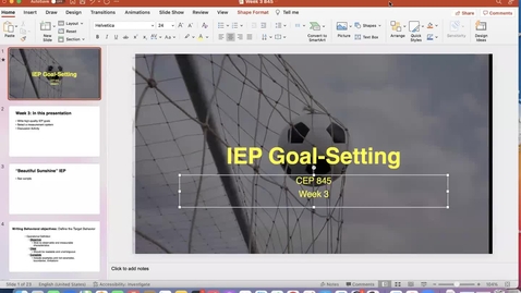 Thumbnail for Week 3 845 Video