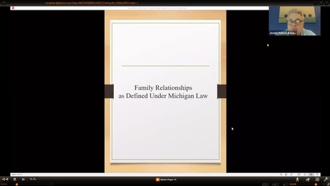 Thumbnail for Family Legal relationships as Defined Under Michigan Law