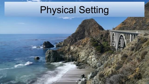 Thumbnail for GEO330: California: Physical Setting