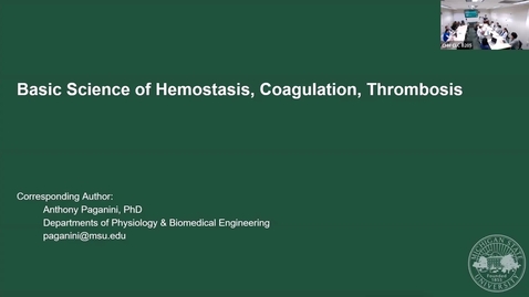 Thumbnail for AY 25-26: MCE Week 13: Coagulation