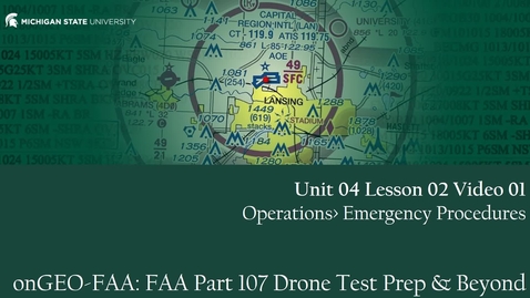 Thumbnail for FAA Video Lecture: Unit 04, Lesson 02, Video 01