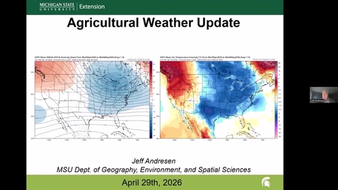 Thumbnail for Agricultural Weather Outlook for April 29, 2026
