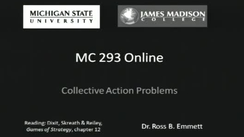 Thumbnail for Collective Action Problems