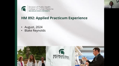 Thumbnail for Reynolds, Blake  APE Practicum Presentation Summer 2024