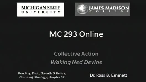 Thumbnail for Collective Action Solutions in the Movie Waking Ned Devine