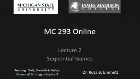 Thumbnail for Sequential Games