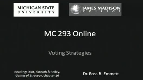 Thumbnail for Voting Strategies