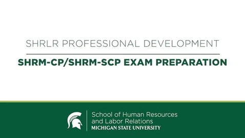 Thumbnail for Essentials for your SHRM success