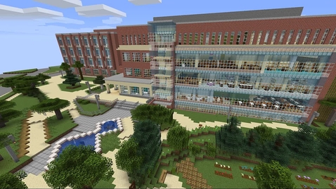 Thumbnail for MSU Libraries Minecraft Virtual Tour