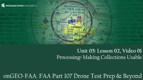 Thumbnail for FAA Video Lecture: Unit 05, Lesson 02, Video 01